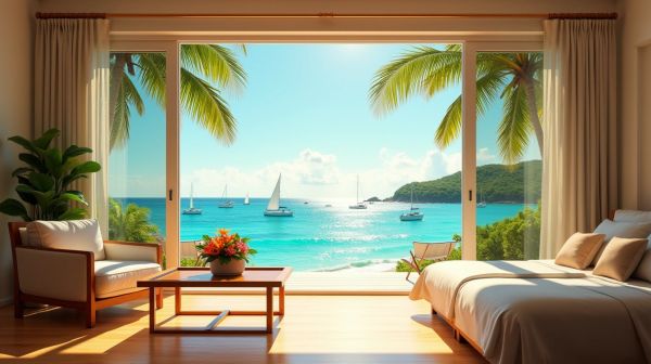 Quel appartement à louer à Sainte-Anne en Guadeloupe ?